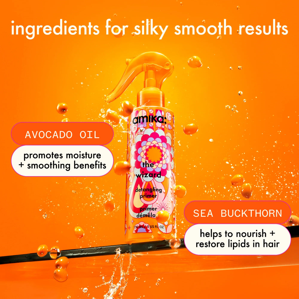 amika The Wizard Silicone-Free Detangling Primer 60ml