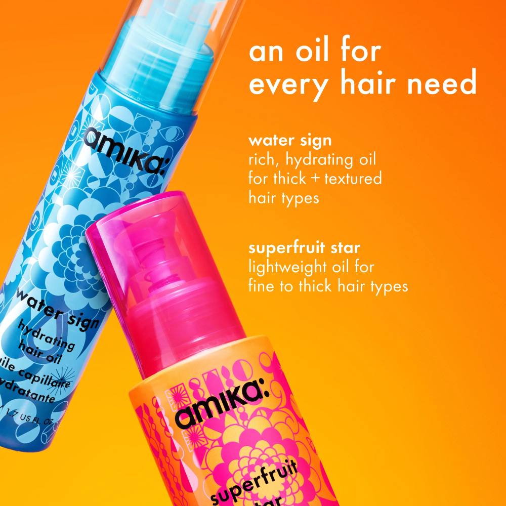 amika Superfruit Star Lightweight Hair Styling Oil 20ml