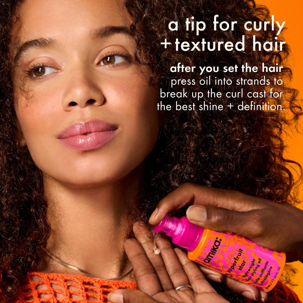 amika Superfruit Star Lightweight Hair Styling Oil 20ml