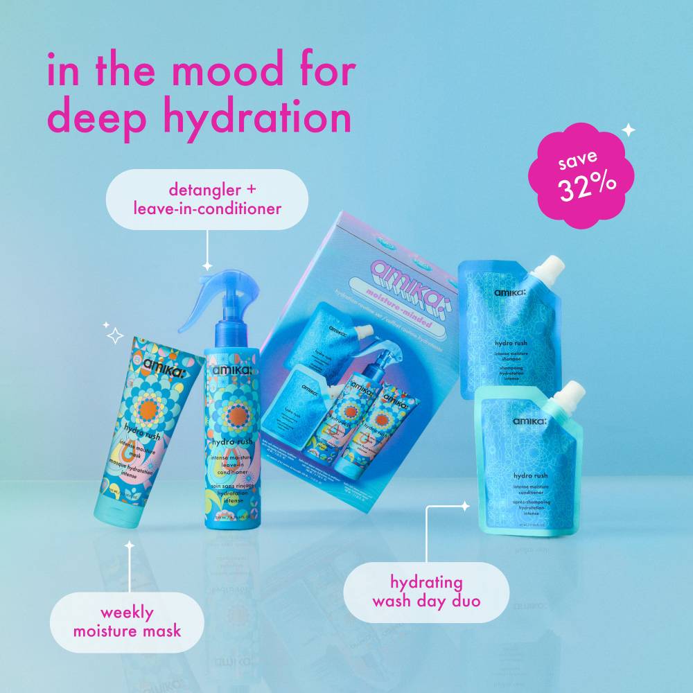amika Moisture Minded Hydration Routine Set