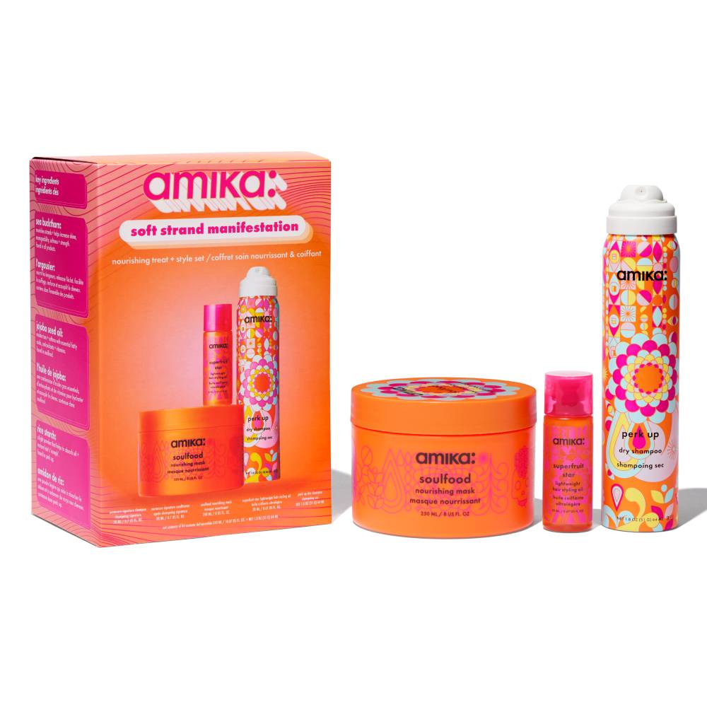 amika Soft Strand Manifestation Nourishing Treat + Style Set