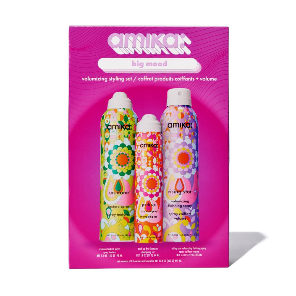 amika Big Mood Volumizing Styling Set