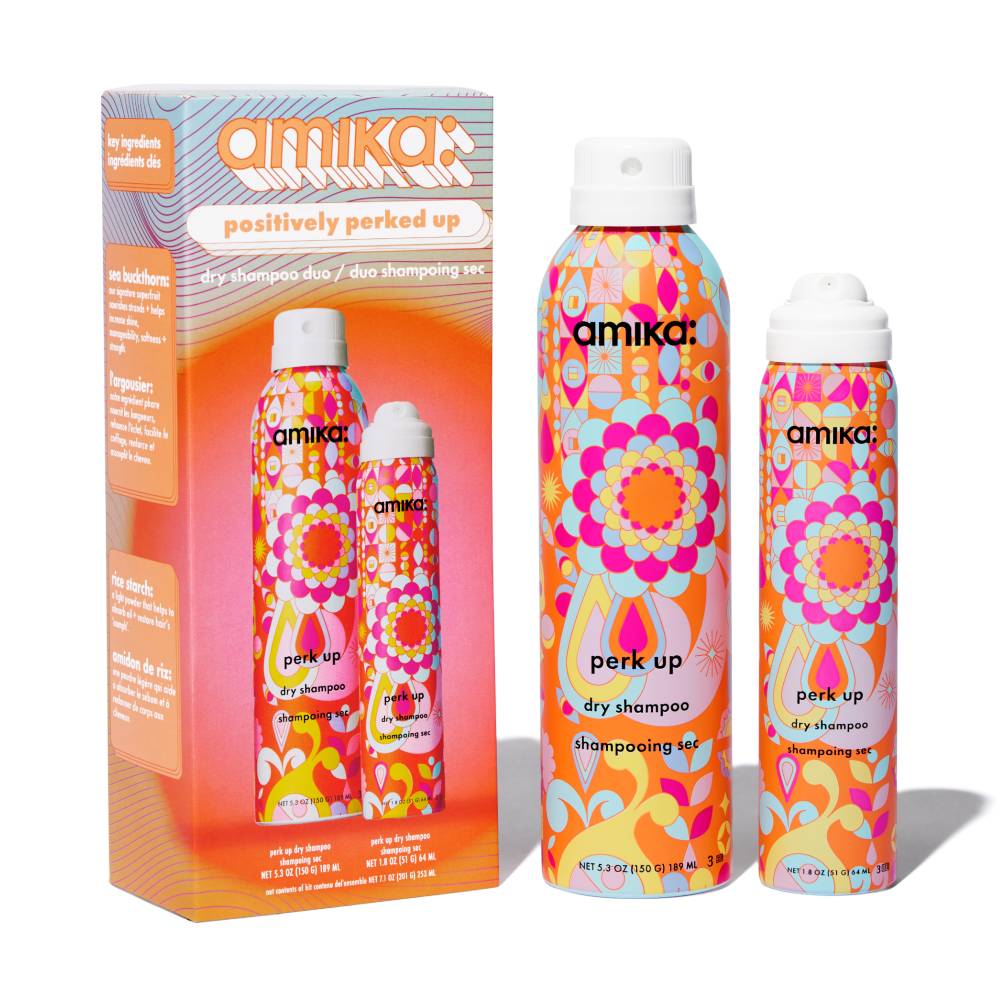 amika Positively Perked Up Dry Shampoo Duo