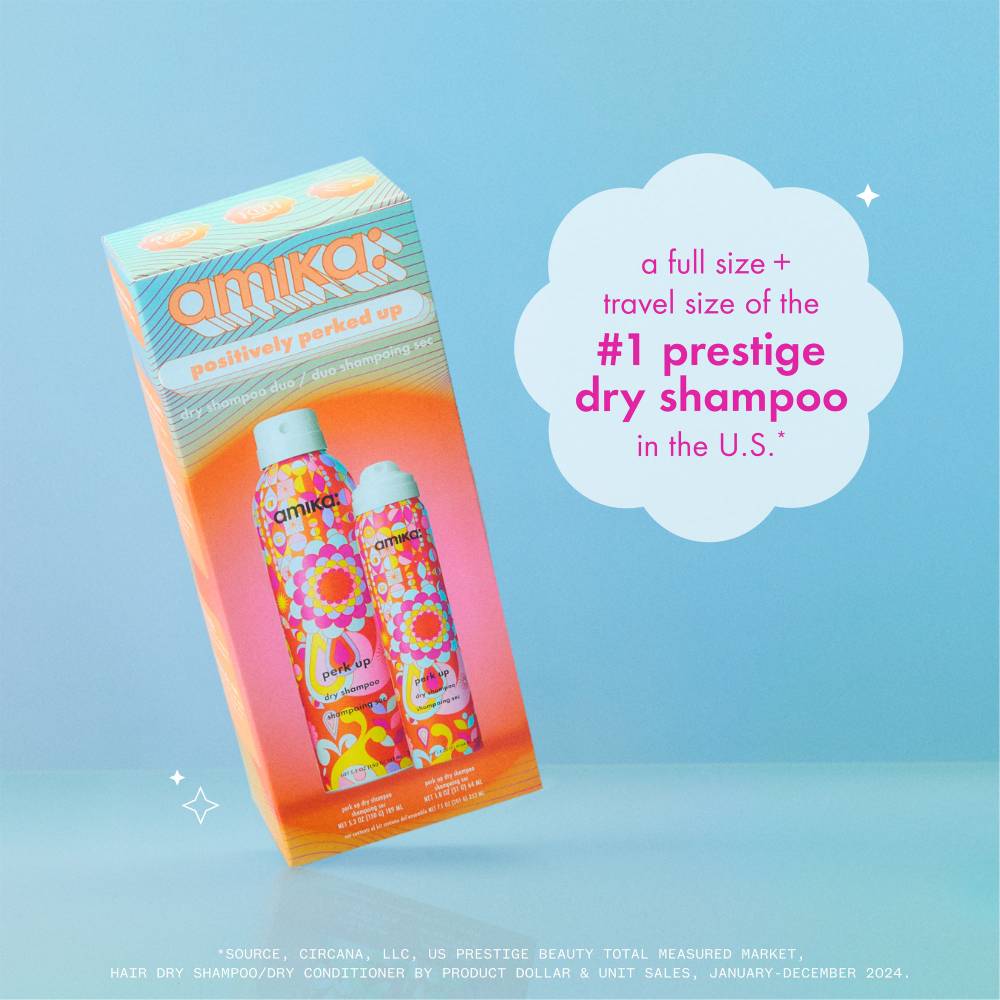 amika Positively Perked Up Dry Shampoo Duo