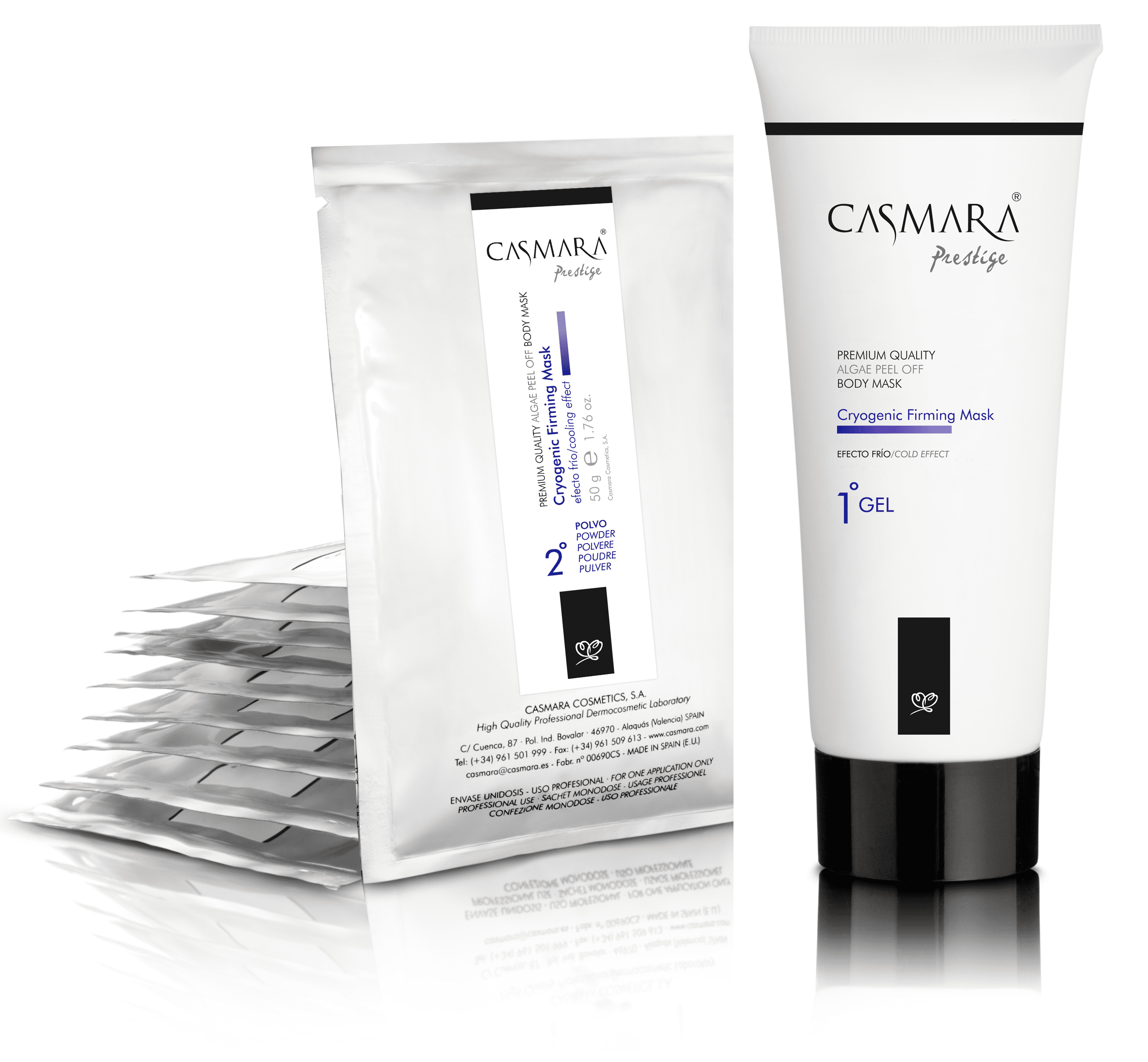 Casmara Cryogenic Firming Algae Peel Off Body Mask