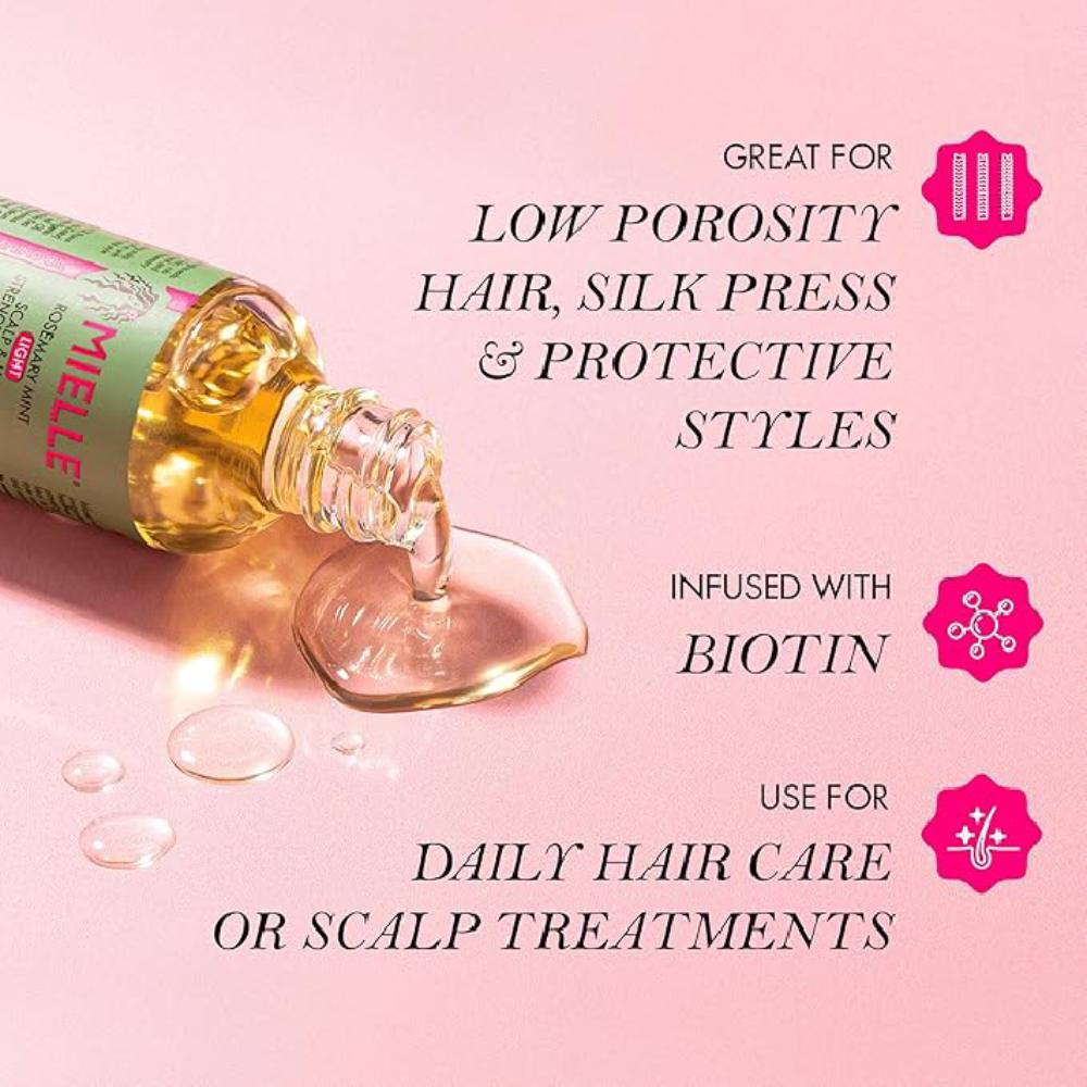 Mielle Rosemary & Mint Light Scalp & Hair Strenghtening Oil 59ml