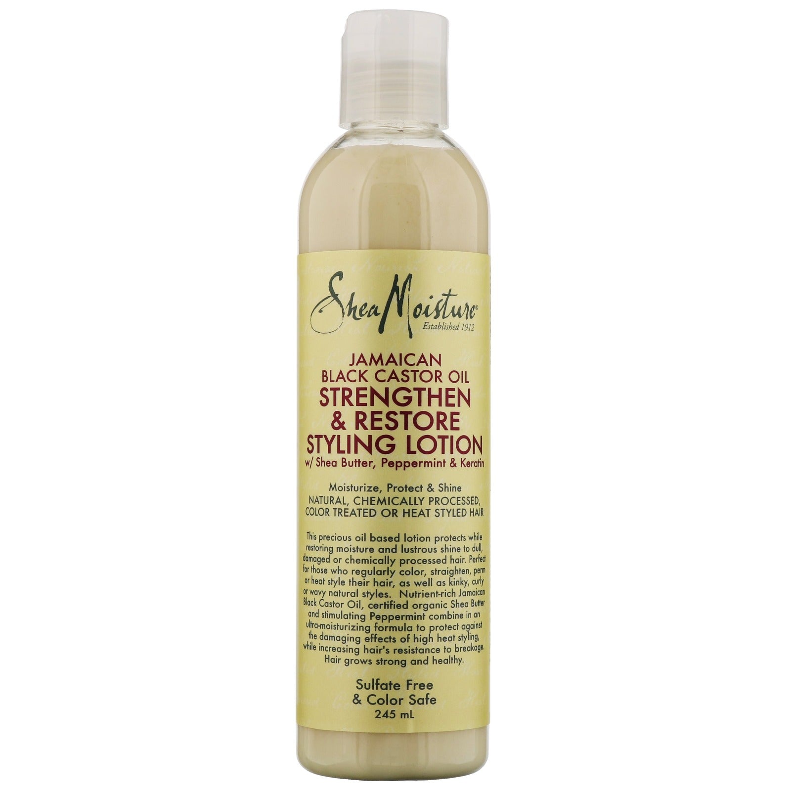 Shea Moisture Jamaican Black Castor Oil  Strengthen & Restore Styling Lotion 236ml