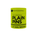 LJ Plain Hairpins 3" Brown (500)