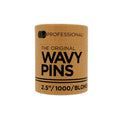LJ Wavy Pins Blonde 2.5" (1000)