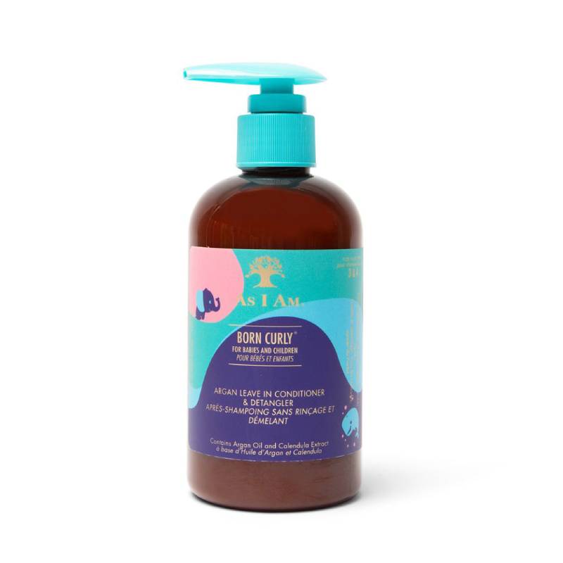 As I Am Born Curly Argan Leave In Conditioner & Detangler 240ml