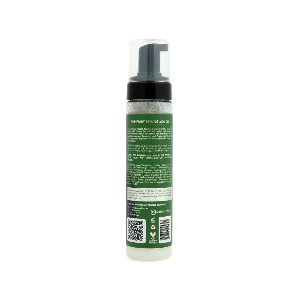 As I Am Rosemary Styling Mousse 227ml