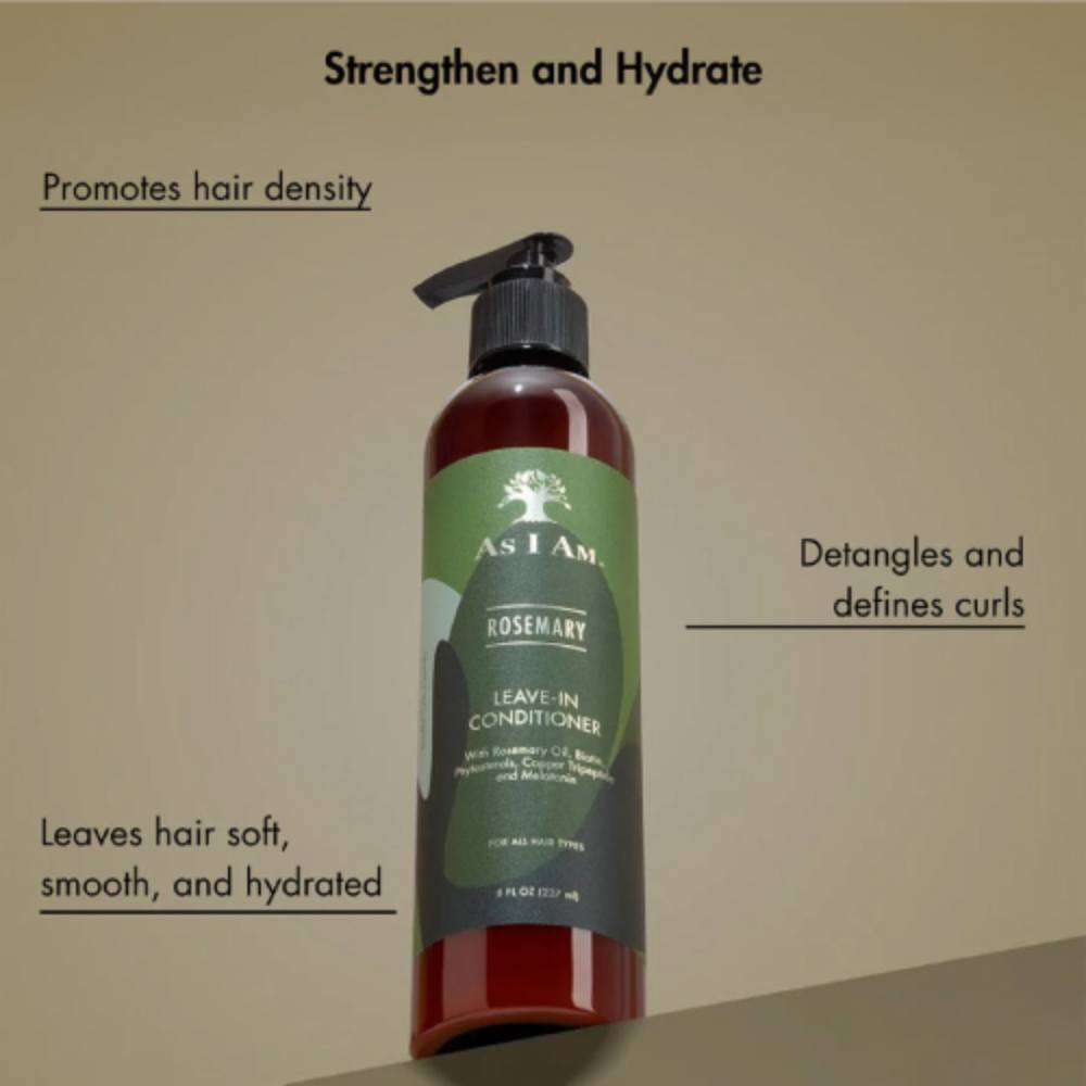 As I Am Rosemary Leave In Conditioner 237ml