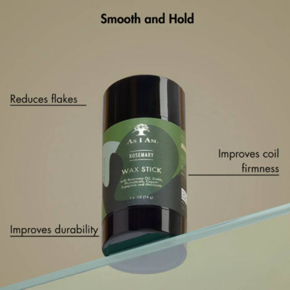 As I Am Rosemary Wax Stick 75g