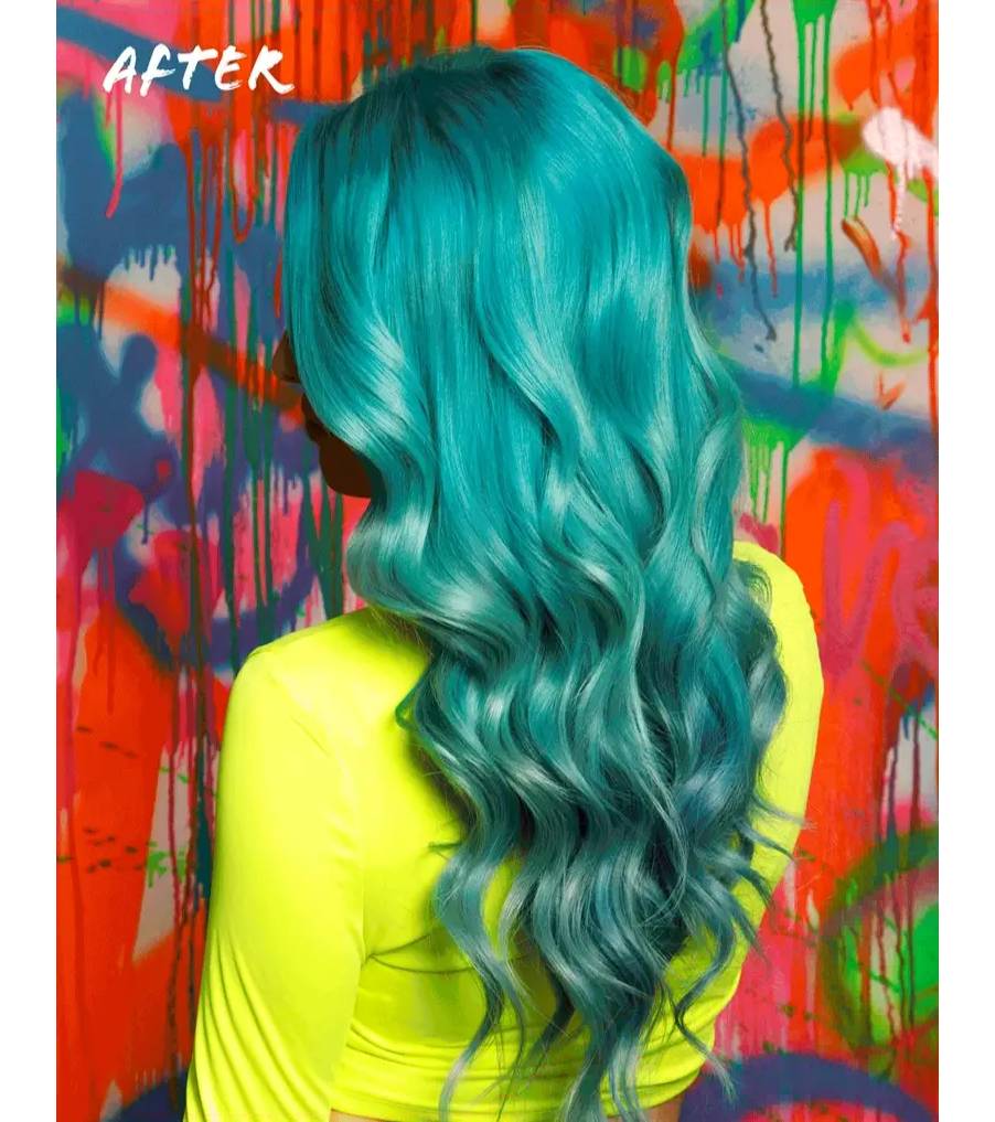 Beachwaver B1 Neon Ocean Ombre