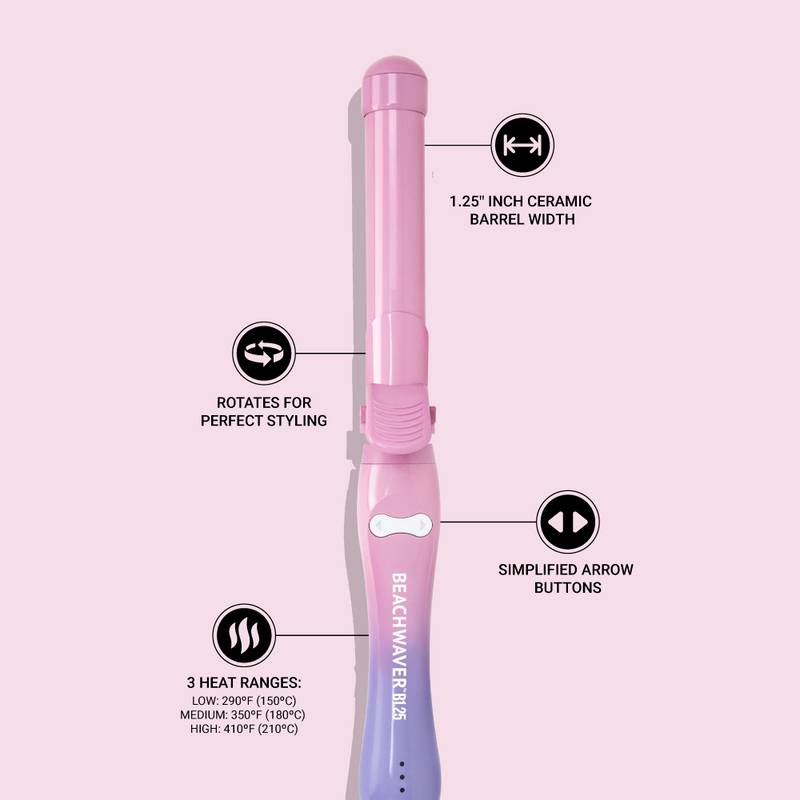 Beachwaver B1.25 Pink Sunset