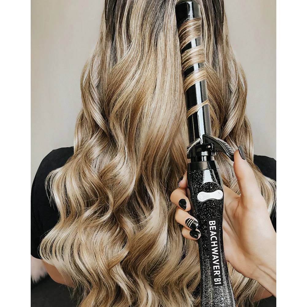 Beachwaver B1 Black Glitter