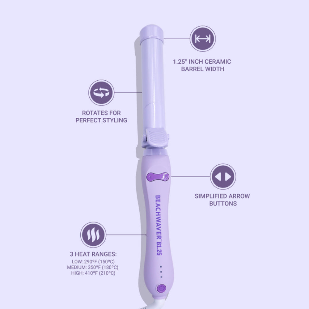 Beachwaver B1.25 Pastel Lilac