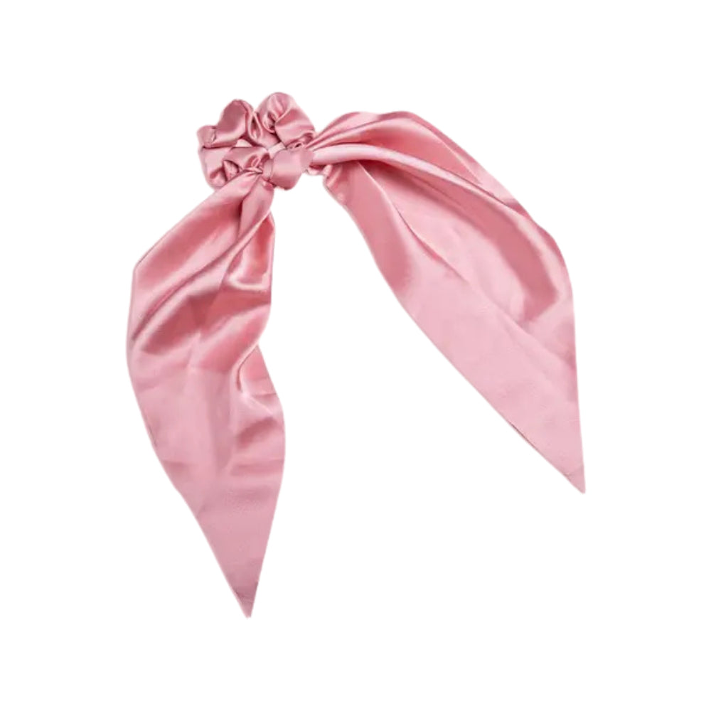 Beachwaver Scarf Tail Scrunchie Rose Pink