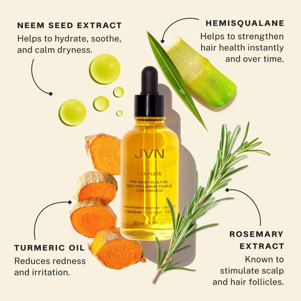 JVN Complete Pre Wash Scalp Oil 50ml
