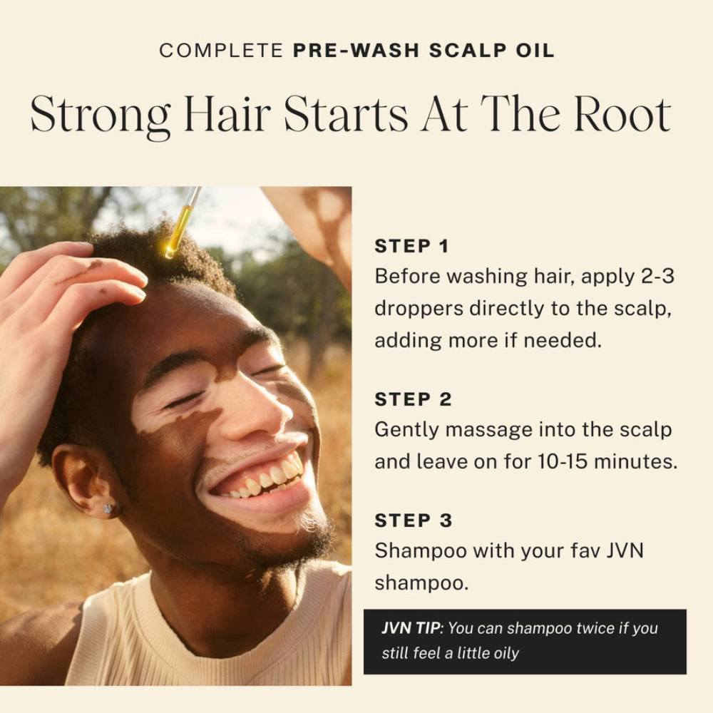 JVN Complete Pre Wash Scalp Oil 50ml