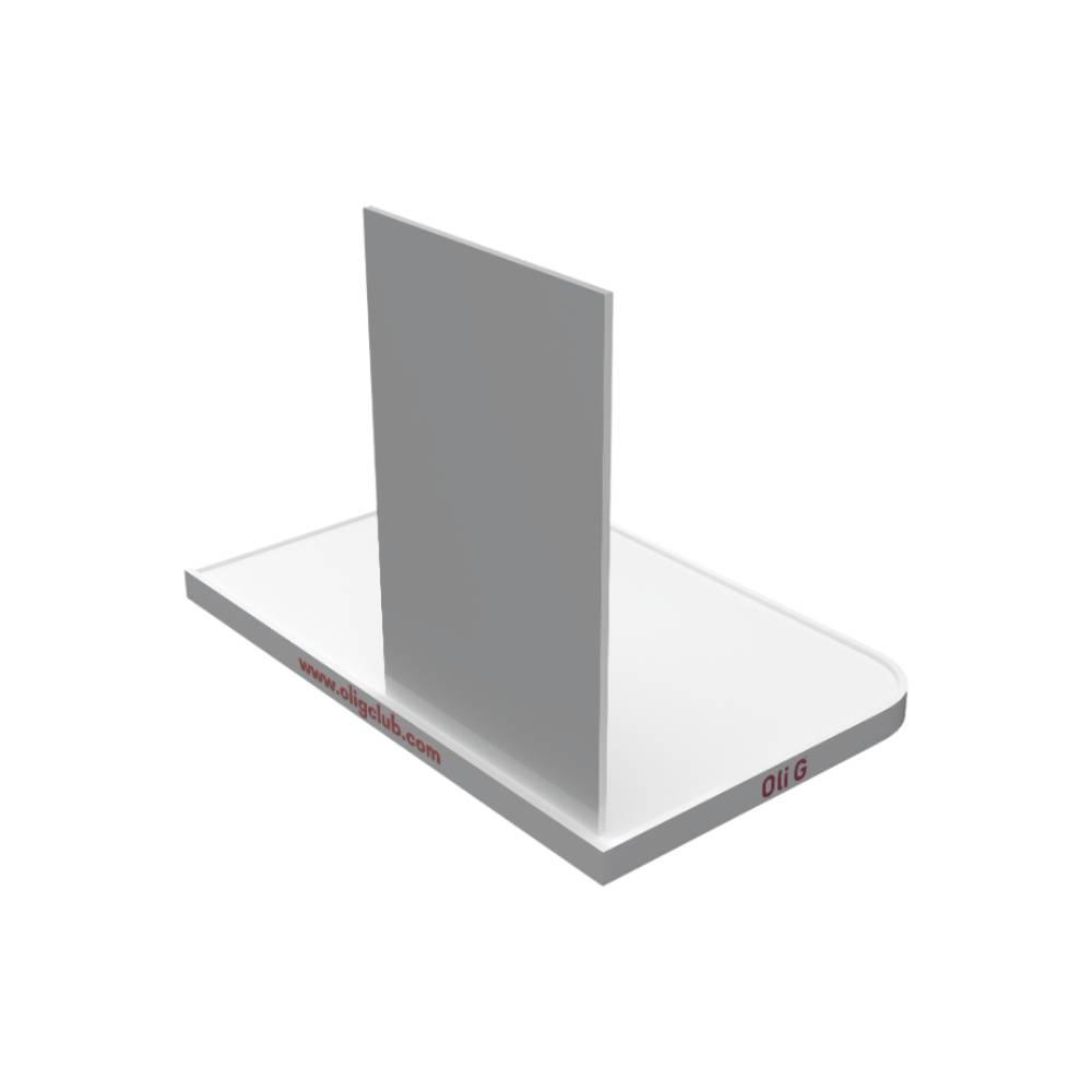 Oli G White Acrylic Display
