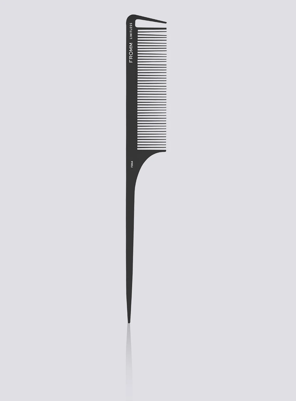Fromm Limitless 9.25" Carbon Rat Tail Comb