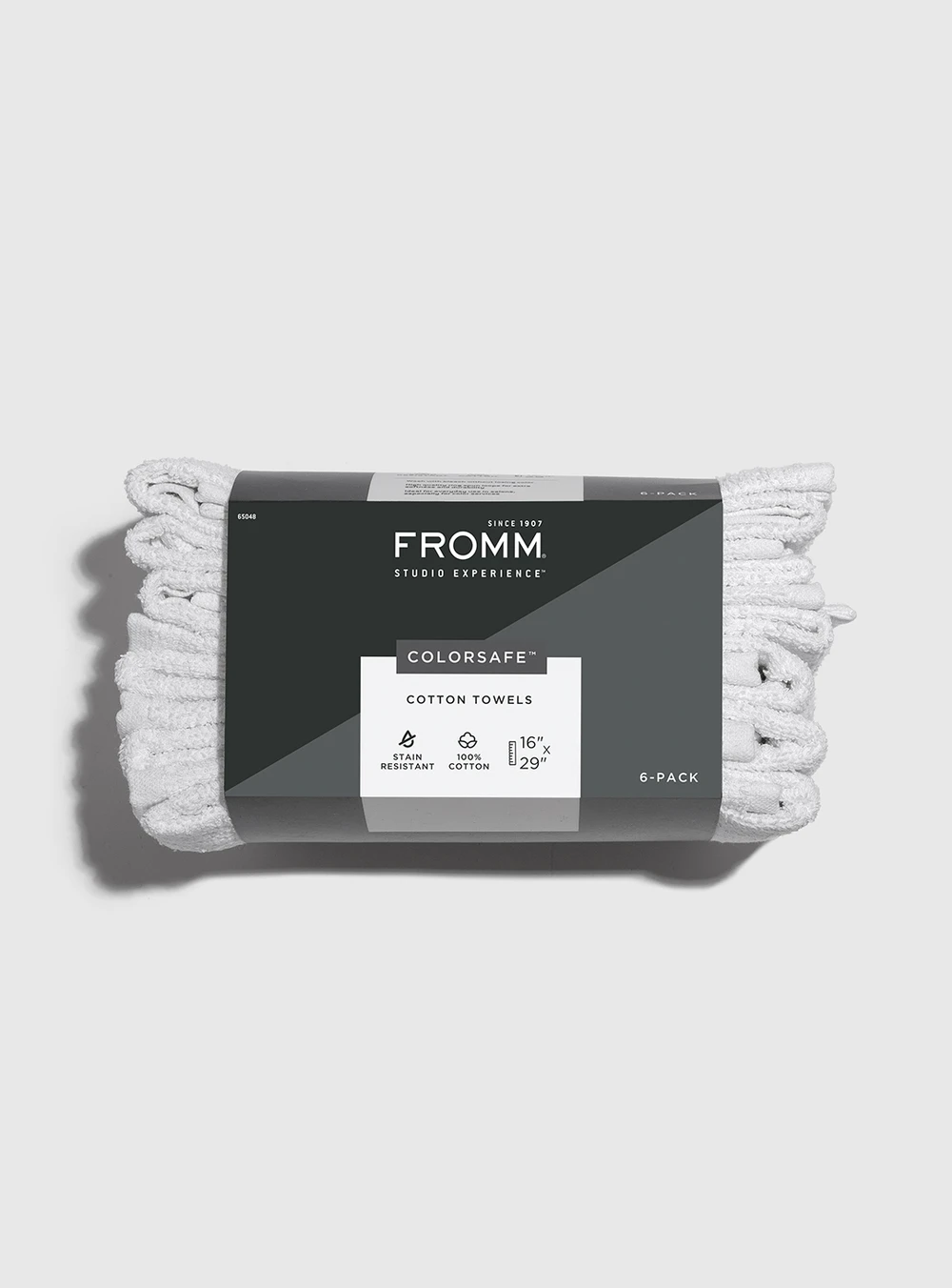 Fromm Colorsafe Cotton Towels - White (6)