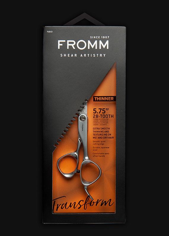 Fromm Transform 28-Tooth Thinning Scissor 5.75"