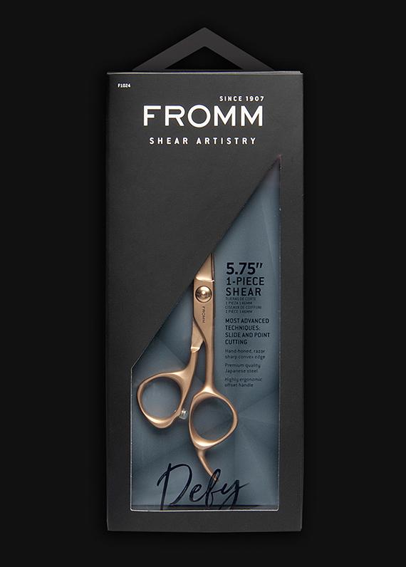 Fromm Defy Gold Scissor 5.75"