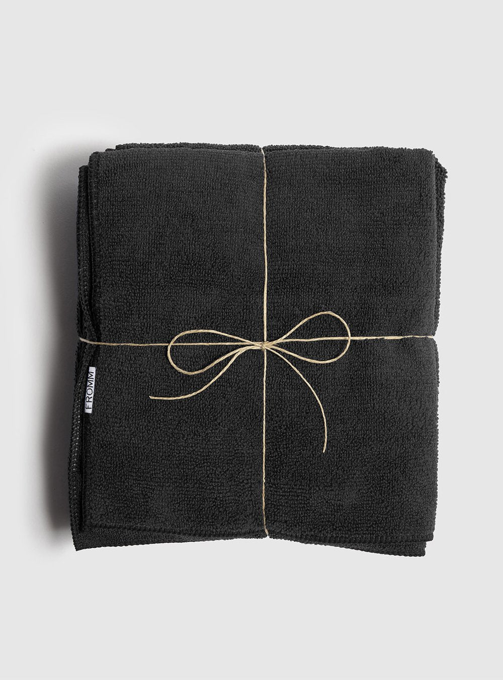Fromm Softees Microfiber Towels Black (10)