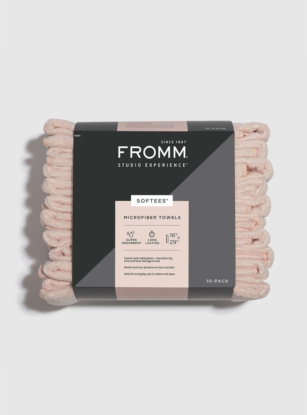 Fromm Softees Microfiber Towels Pink (10)