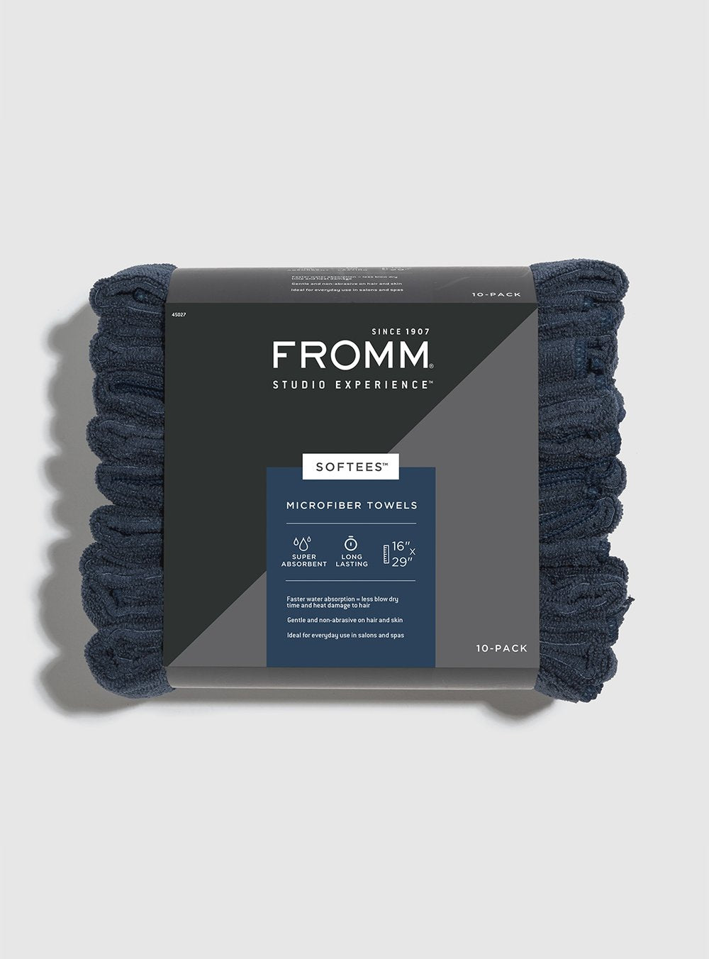 Fromm Softees Microfiber Towels Navy (10)