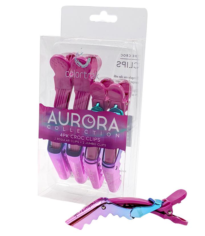Colortrak Aurora Collection - Croc Clips (4)