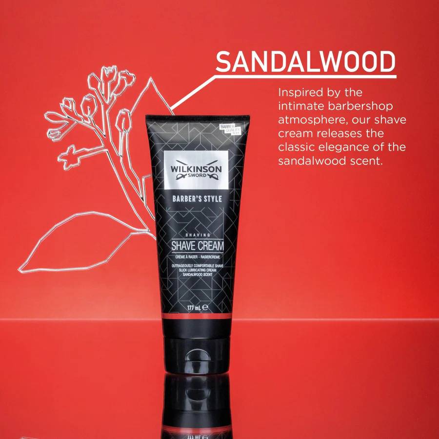 Wilkinson Sword Barber's Style Shave Cream 177ml