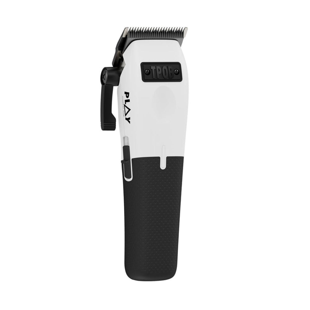 TPOB Play Clipper White with Black Grip