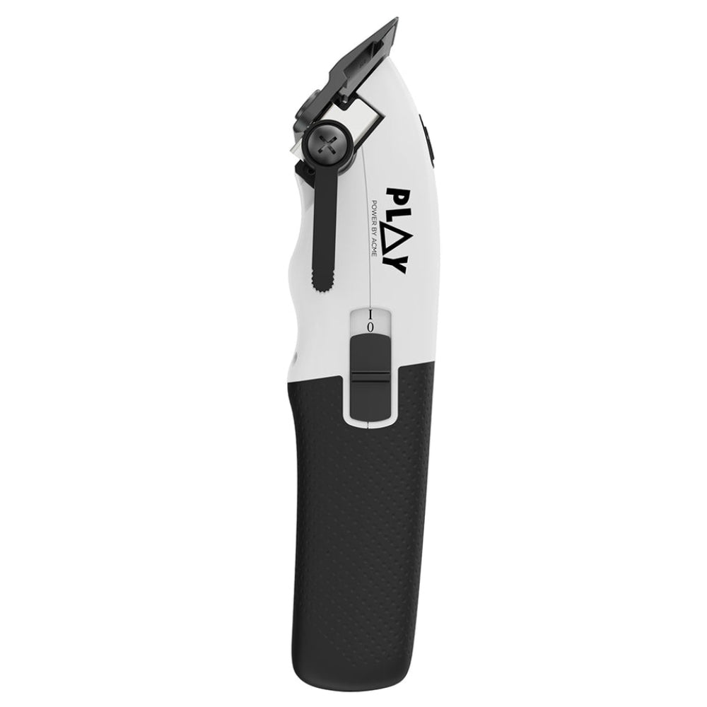 TPOB Play Clipper White with Black Grip