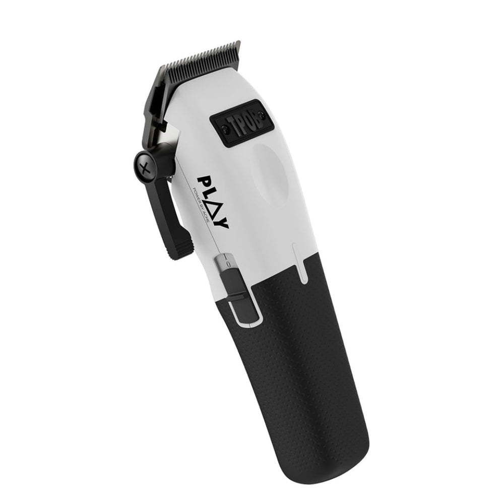 TPOB Play Clipper White with Black Grip