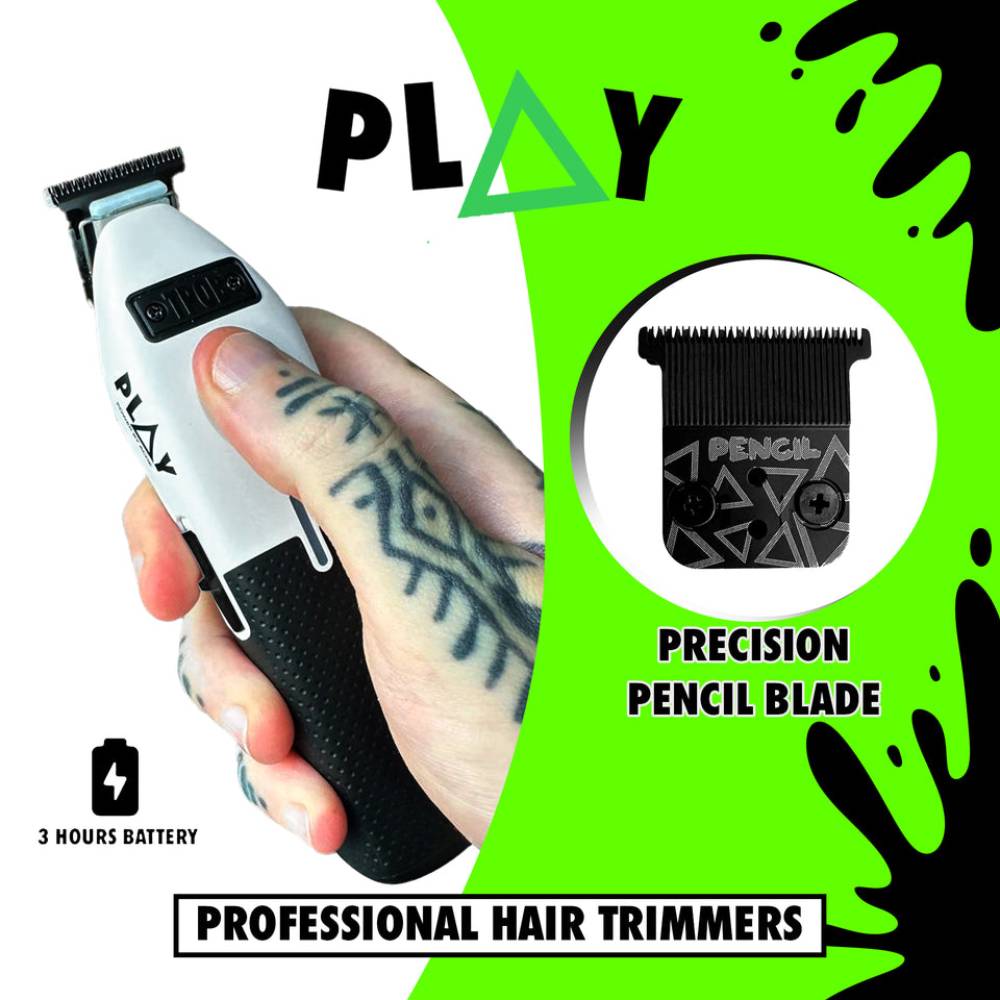 TPOB Play Trimmer White with Black Grip
