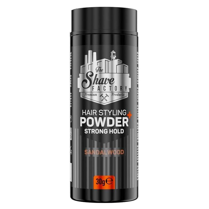 The Shave Factory Hair Styling Powder Strong Hold Sandalwood 30g