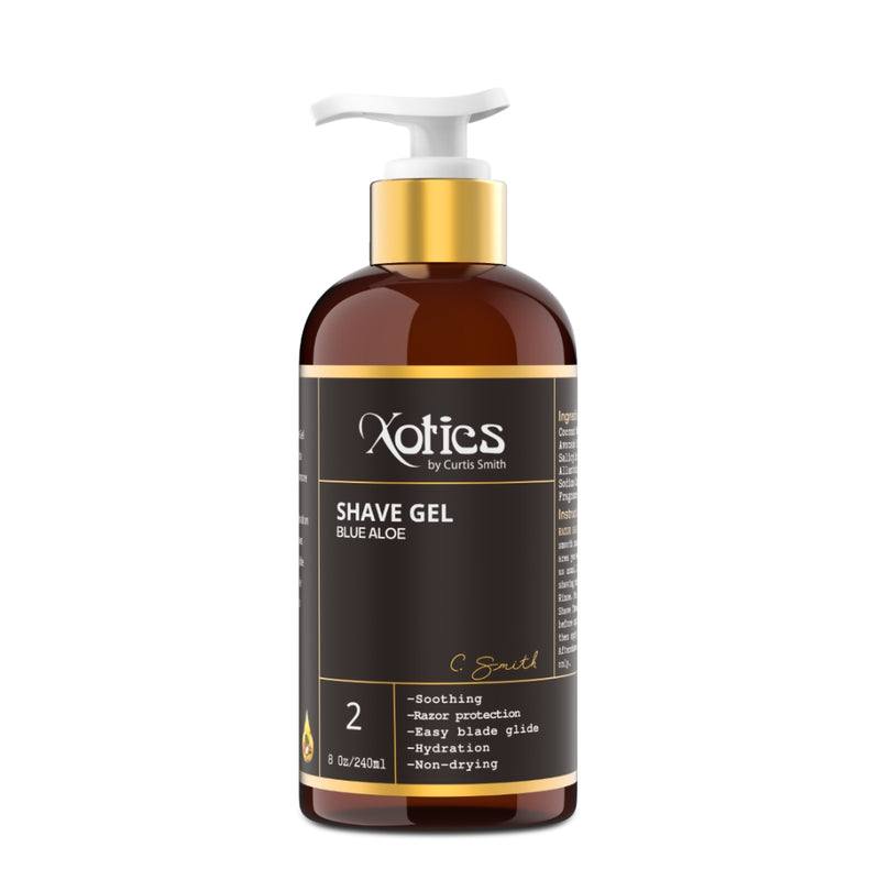 Xotics Shave Gel Blue Aloe 240ml
