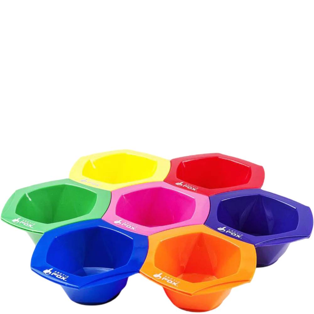 Arctic Fox Rainbow Color Bowls (7)