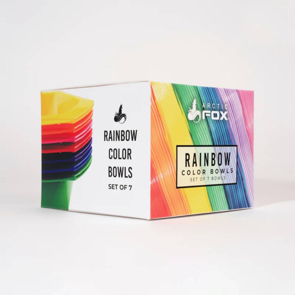 Arctic Fox Rainbow Color Bowls (7)