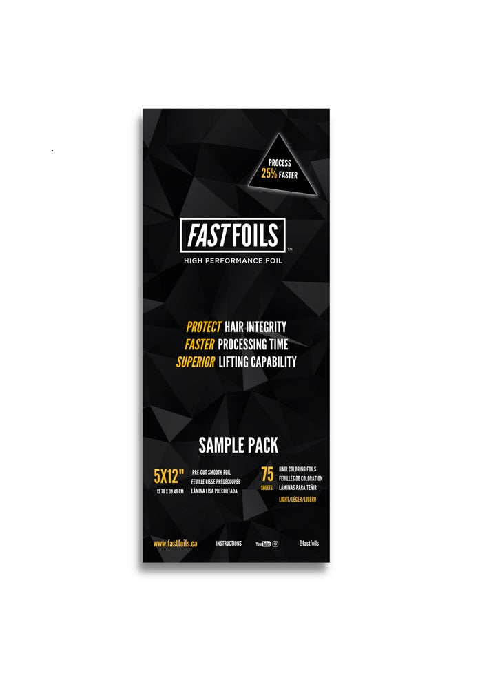 FASTFOILS 5 x 12" Pre-Cut Foils (75)
