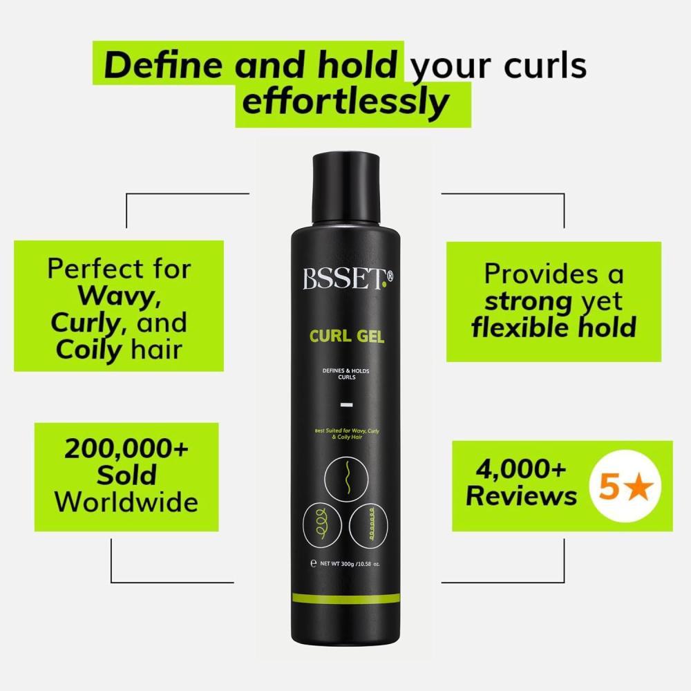 BSSET Curl Gel 300ml