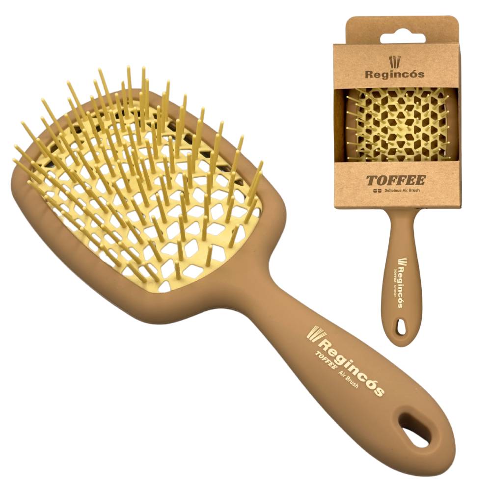 Regincos Toffee Flexible Vent Hair Brush