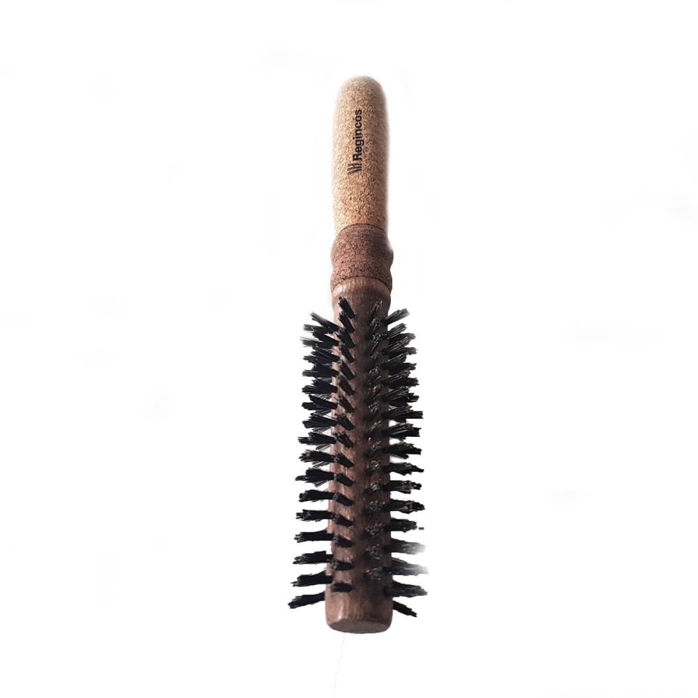 Regincos E-Cork Black Bristle Hair Brush 40mm