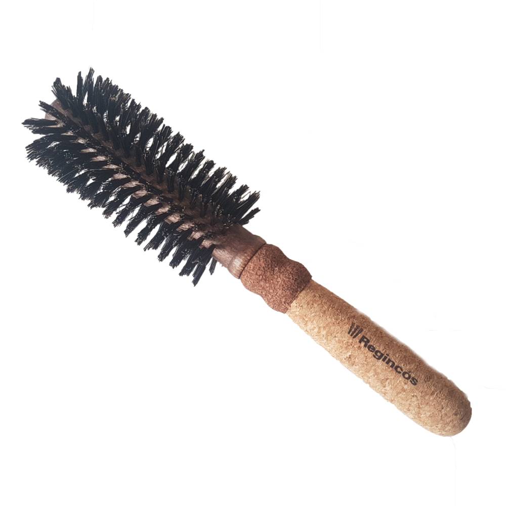 Regincos E-Cork Black Bristle Hair Brush 55mm
