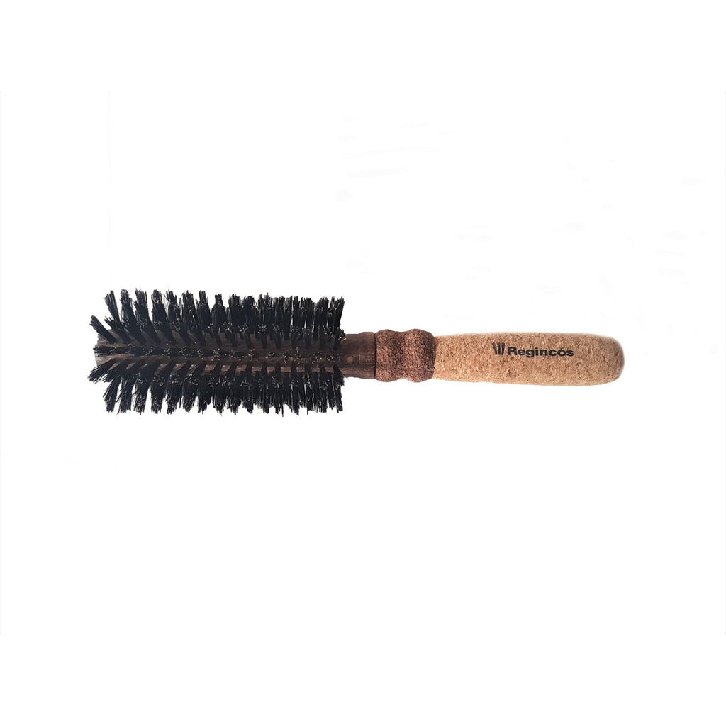 Regincos E-Cork Black Bristle Hair Brush 55mm