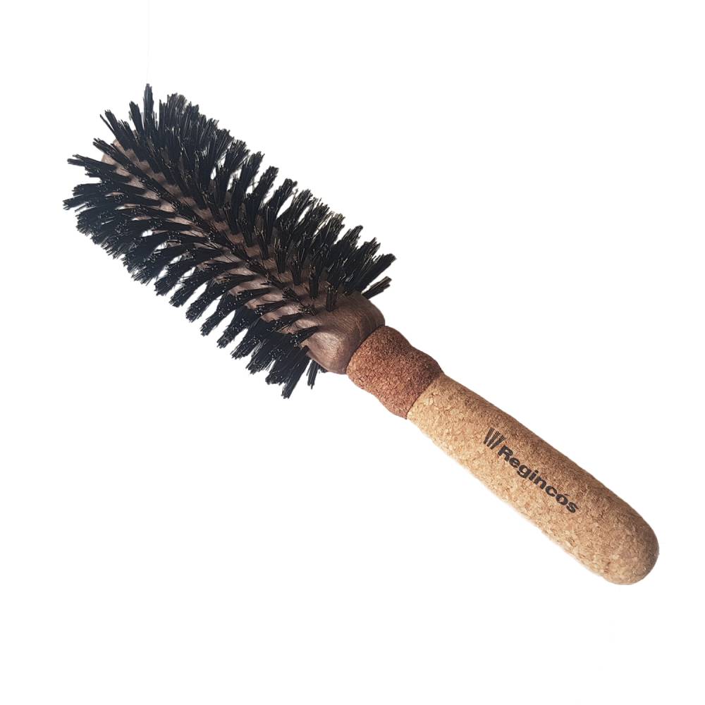 Regincos E-Cork Black Bristle Hair Brush 65mm