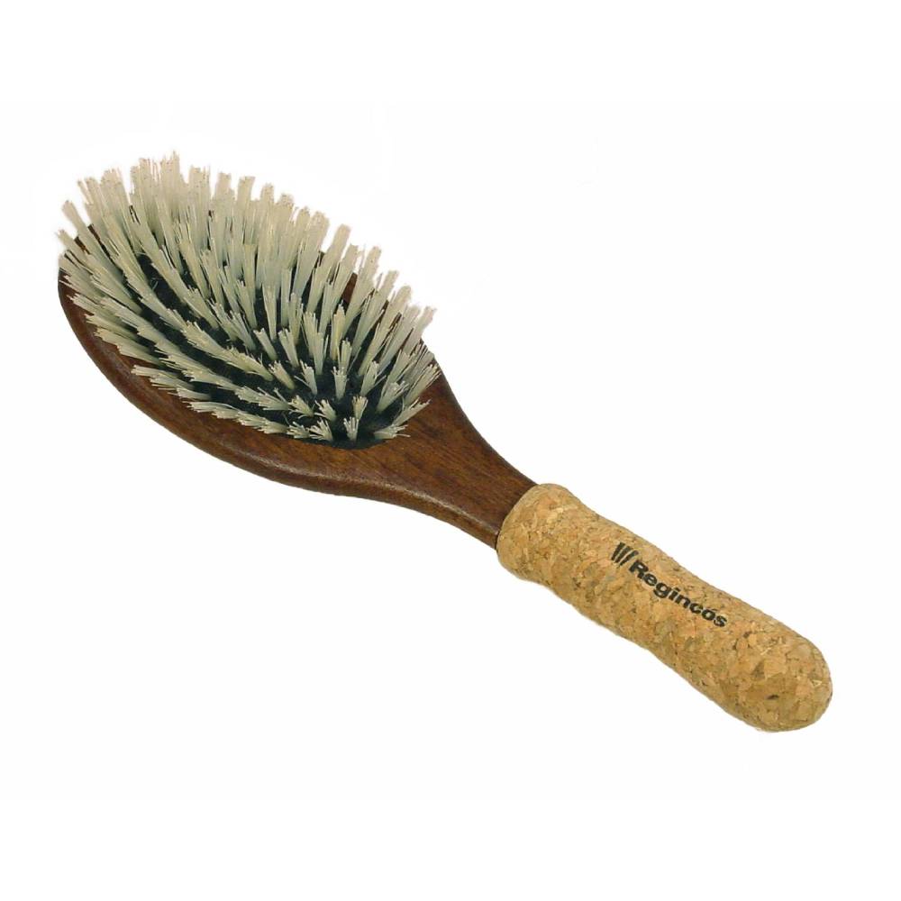 Regincos Oval Cork Blonde Hair Brush